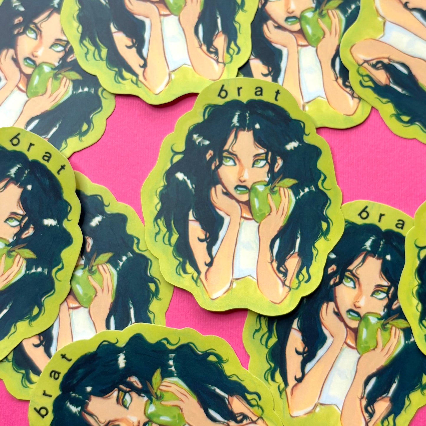 Brat Vinyl Sticker
