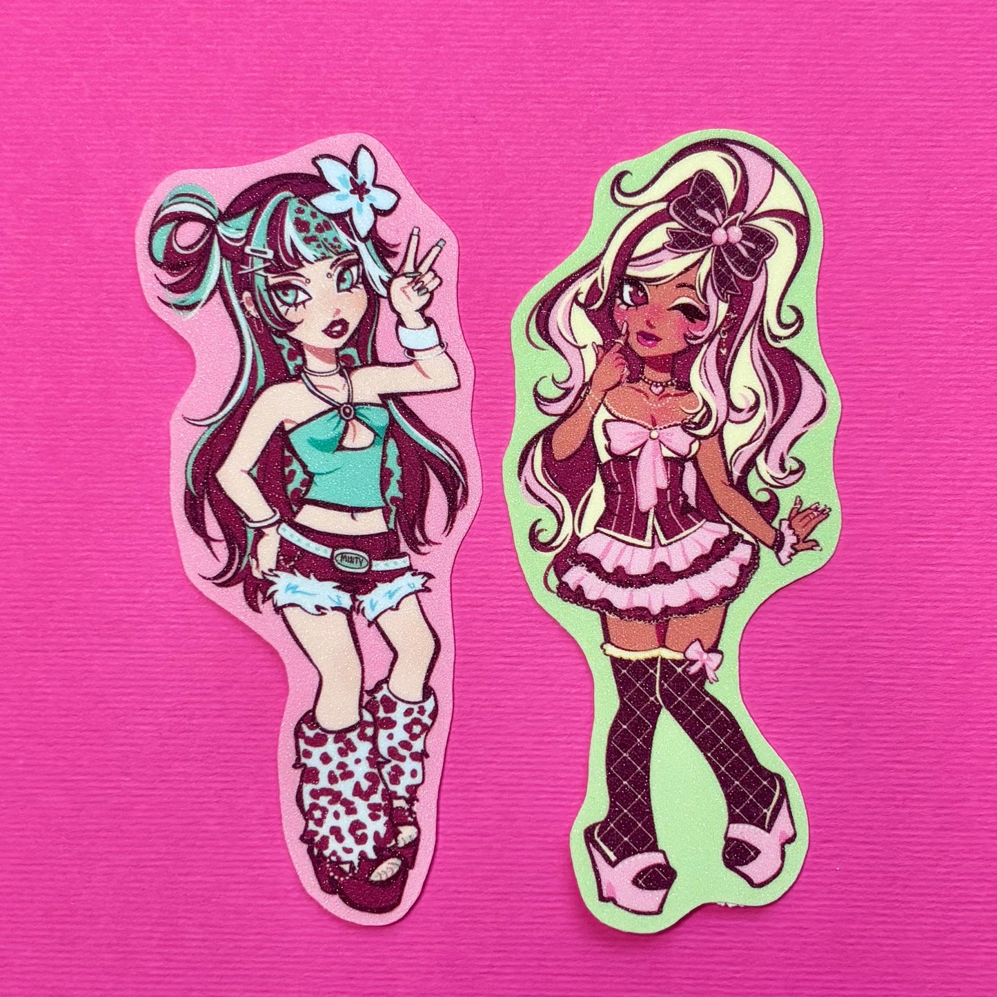 Ice Cream Gals Stickers