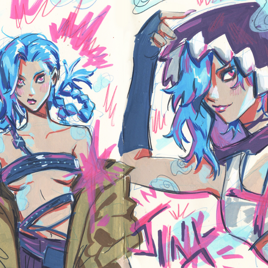 Jinxed 5" x 7" Art Print