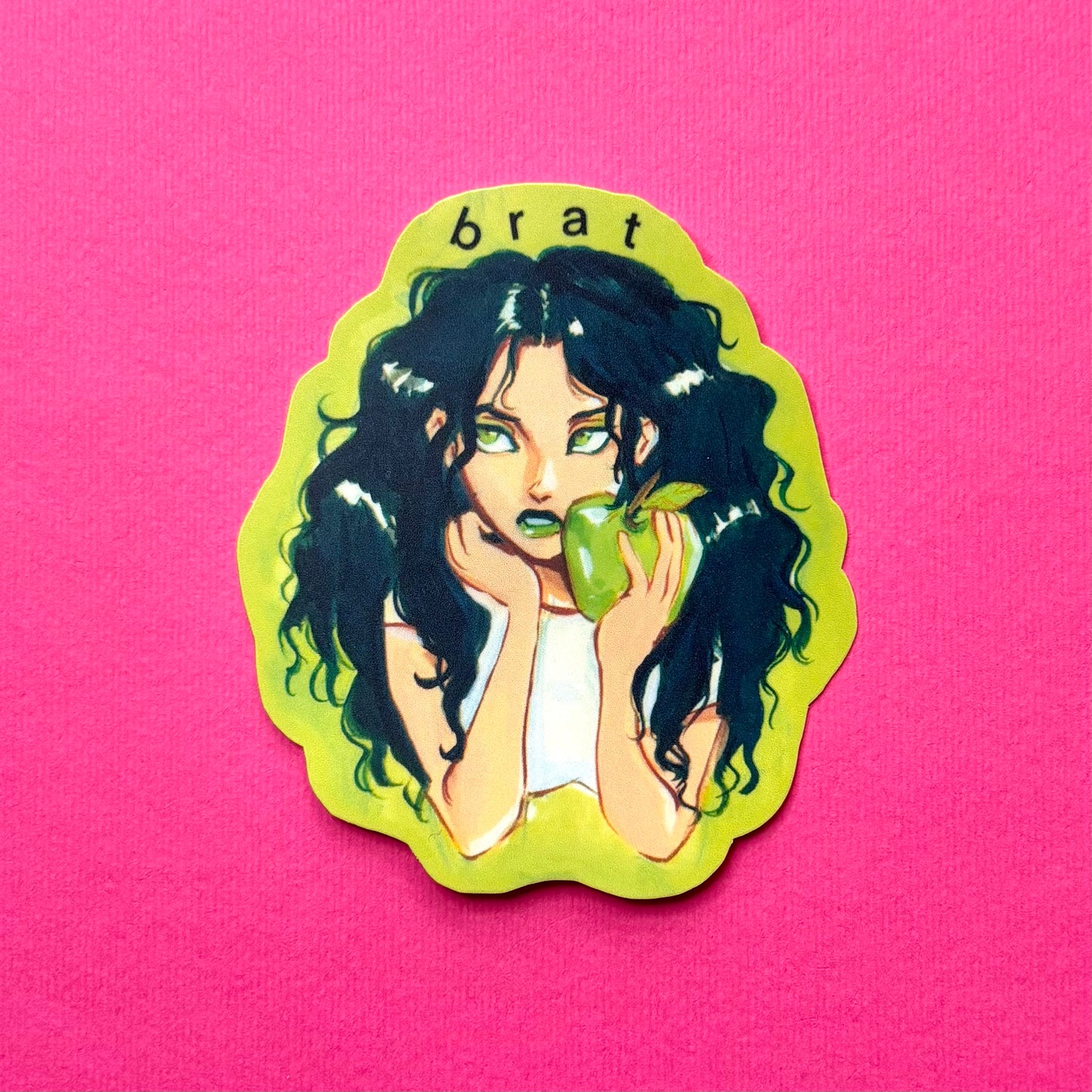 Brat Vinyl Sticker