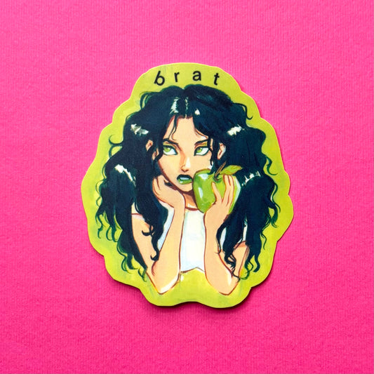 Brat Vinyl Sticker