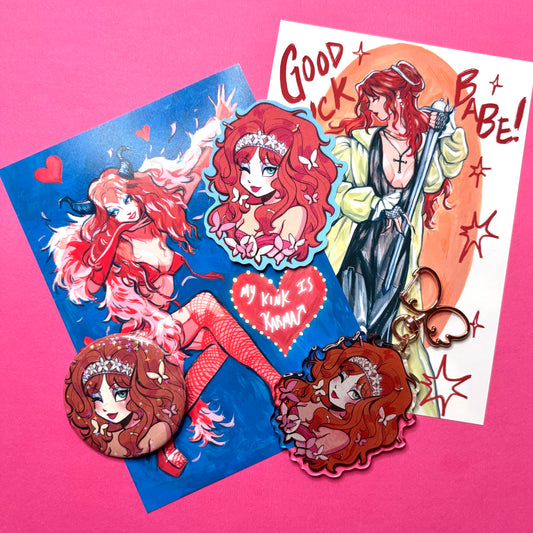 Pink Pony Girl Merch Bundle