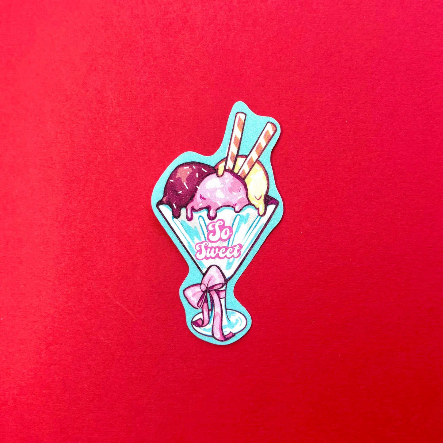 So Sweet ice Cream Sticker