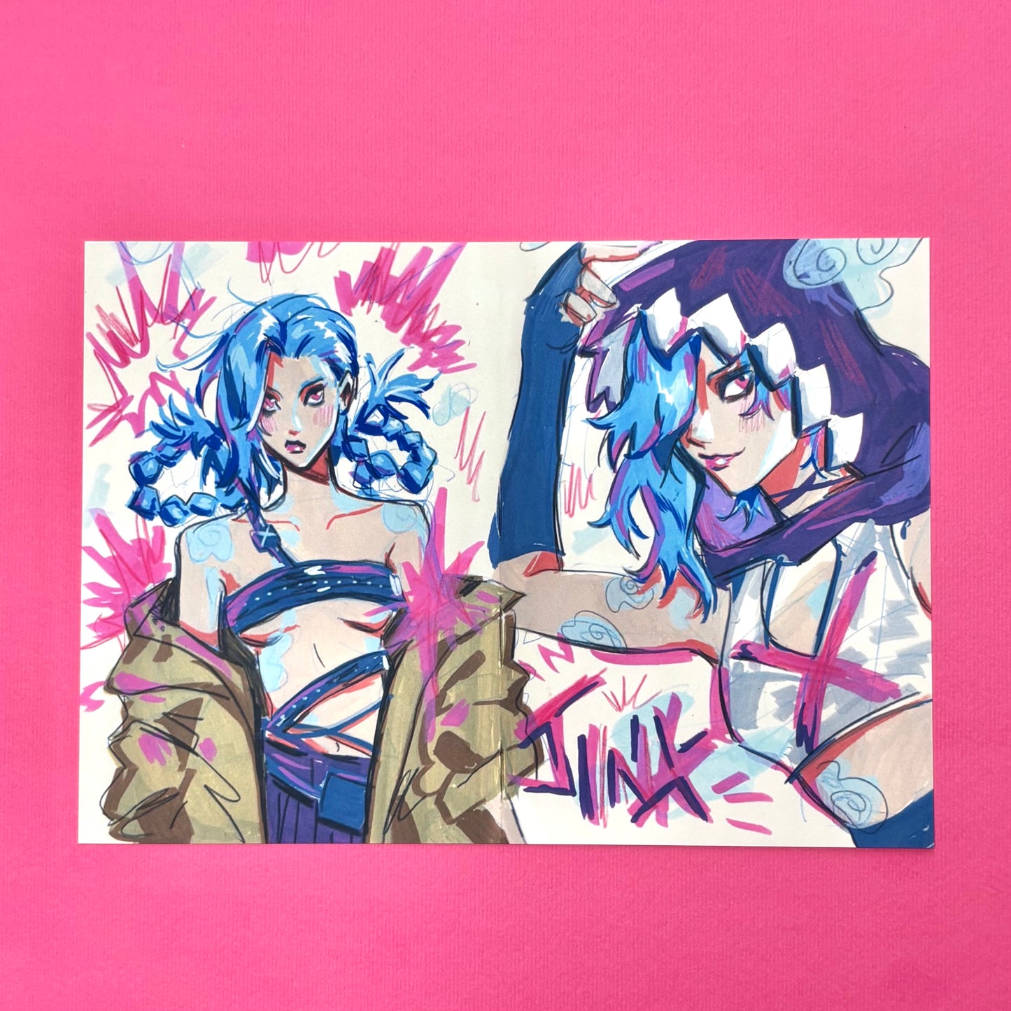 Jinxed 5" x 7" Art Print