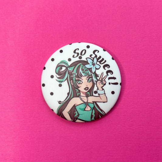 So Sweet Button Pins