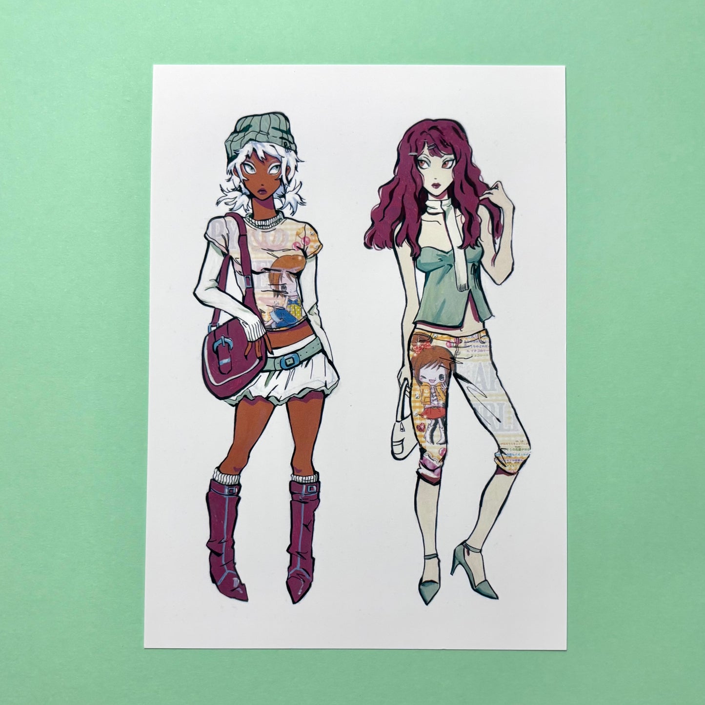Besties Art Print